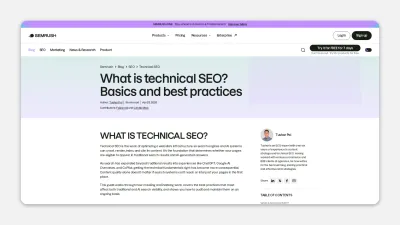 semrush-technical-seo
